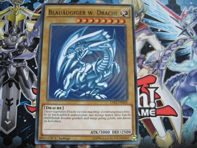 Blauäugiger w. Drache Auswahl SDK LOB BNZ LC01 CT13 LCKC Mil1