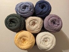 Lion Brand Lion Cotton Yarn 100 Pure Cotton Multiple Colors 5 oz. Skeins
