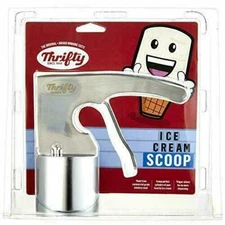 Thrifty Old Time Ice Cream Scoop Scooper Stainless Steel Rite-Aid Holiday