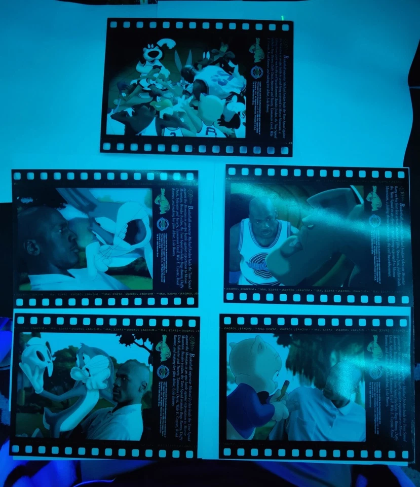 1996 cubierta superior Space Jam Michael Jordan Cell Celcard conjunto completo limitado  Foto 2 de 4