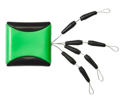 Gunki Carolina Stopper L 8er-Pack Finesse-Rig Carolina-Rig Offset Barsch Zander