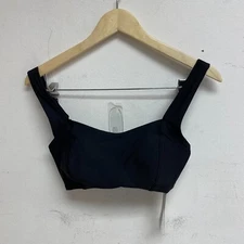 Calia Women's Swim Bikini Top Power Sculpt High Support Top Pure Black WSA22208