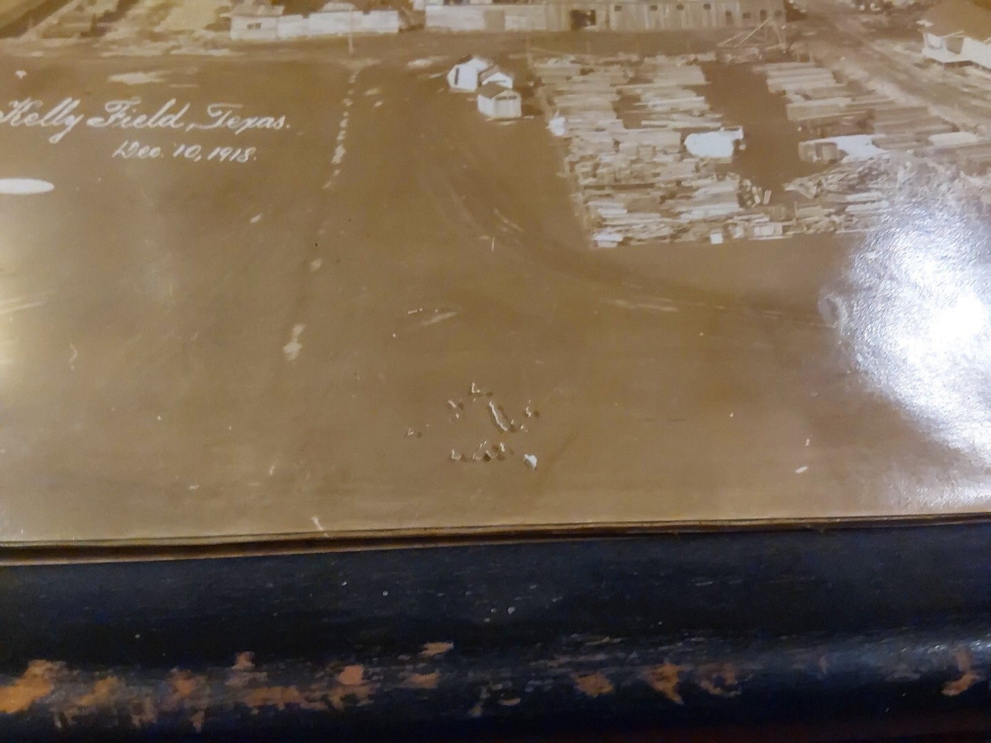 Kelly Field San Antonio Texas TX Dec 10 1918 Panoramic Photo WWI AEF Free Ship