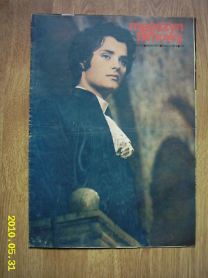 LEONARD WHITING on cover archive Magazyn Filmowy 10/1972 Polish magazine