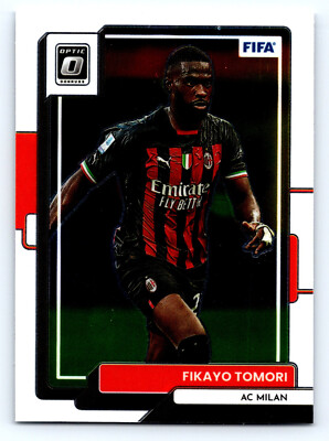 2022-23 PANINI Donruss Soccer Optic Base 2 Fikayo Tomori (AC Milan)