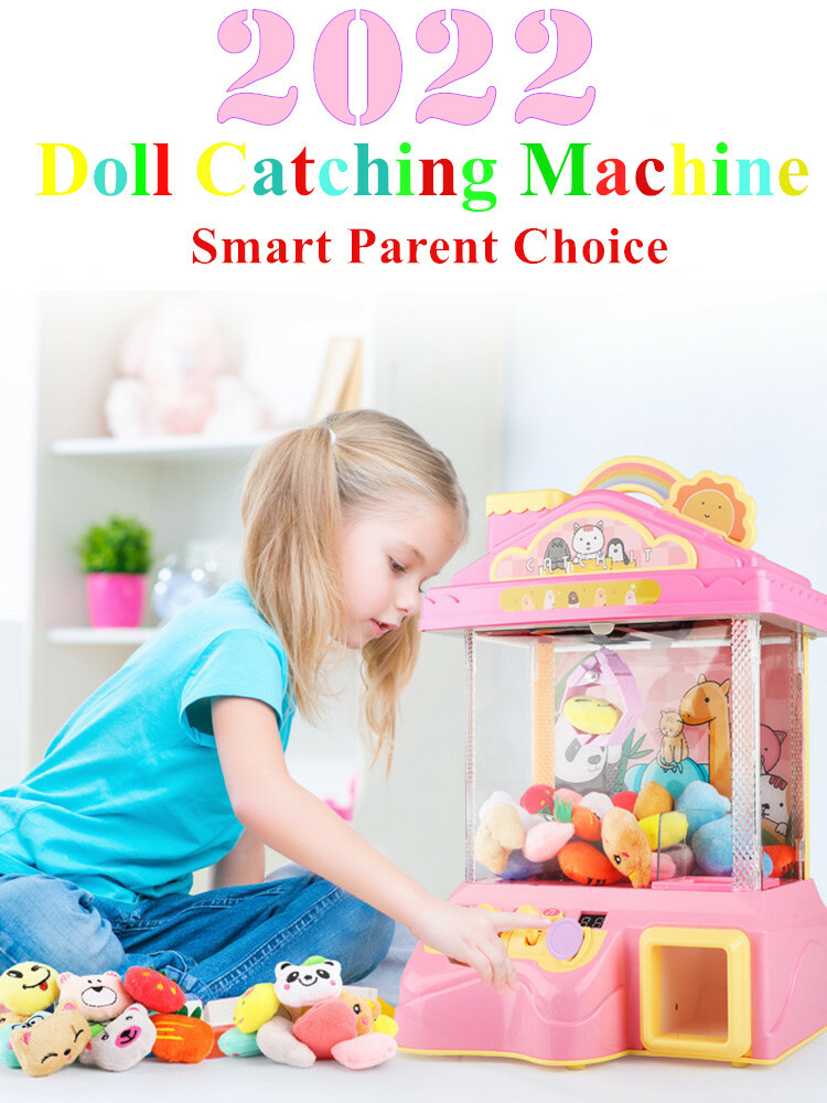 Carnival Style Vending Arcade Claw Candy Grabber Prize Doll Machine