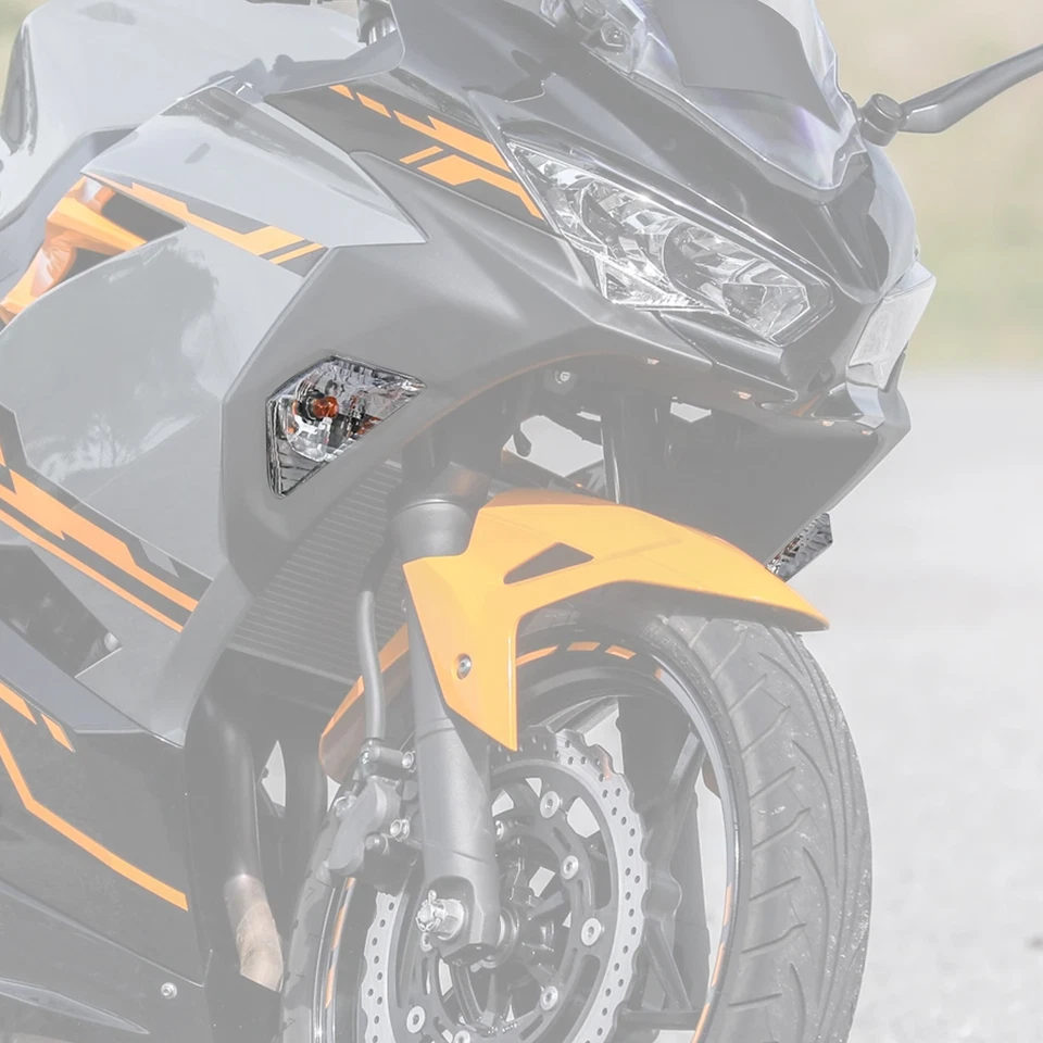 Luz de señal de giro LED transparente Len apta para Kawasaki KLX300SM 2020-2022 KLX250 18-20 Foto 2 de 4