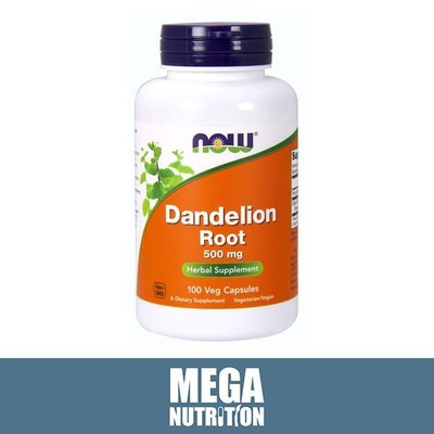 Löwenzahnwurzelextrakt 500mg 100 pflanzliche Kapseln | Leberentgiftung Wasserretention Haut