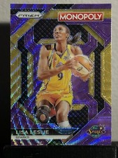 2024 Panini Prizm Monopoly WNBA Lisa Leslie # WNBA13 Purple Wave