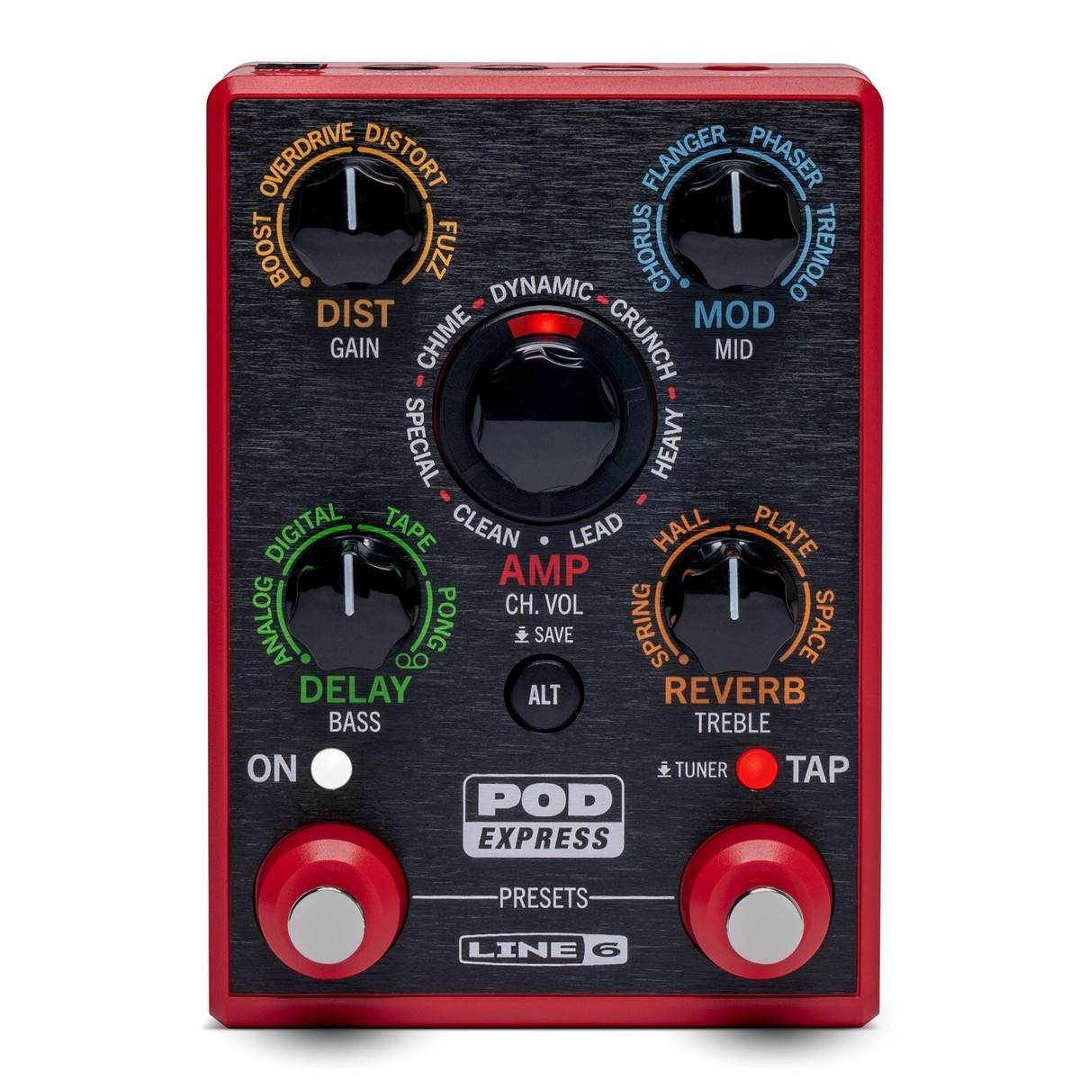 Open Box Line 6 POD Express Guitar Portable Amp & Effects Processor Pedal