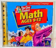 1998 The Clue Finders Math Adventures Ages 9-12 Win95/98 CD-ROM Education NICE 