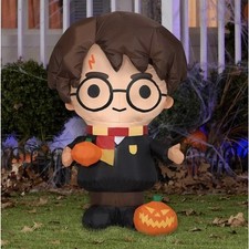 HARRY POTTER Gemmy Airblown LED Inflatable 4.5ft Halloween Decoration 2022