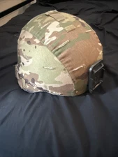 Advance Combat Helmet Large ACH OCP Cover And Attached NVG Mount