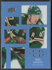 2024-25 UD Series 1 Kirill Kaprizov P-5 UD Portraits