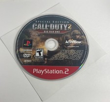 Call of Duty 2 Big Red One - PS2 PlayStation 2 Greatest Hits - DISC ONLY