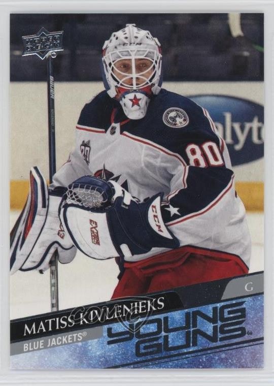 2020-21 Upper Deck Young Guns Matiss Kivlenieks #480 12g7