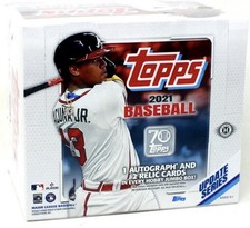 2021 Topps Update Series Baseball Hobby Jumbo 6-Box Case Factory Sealed