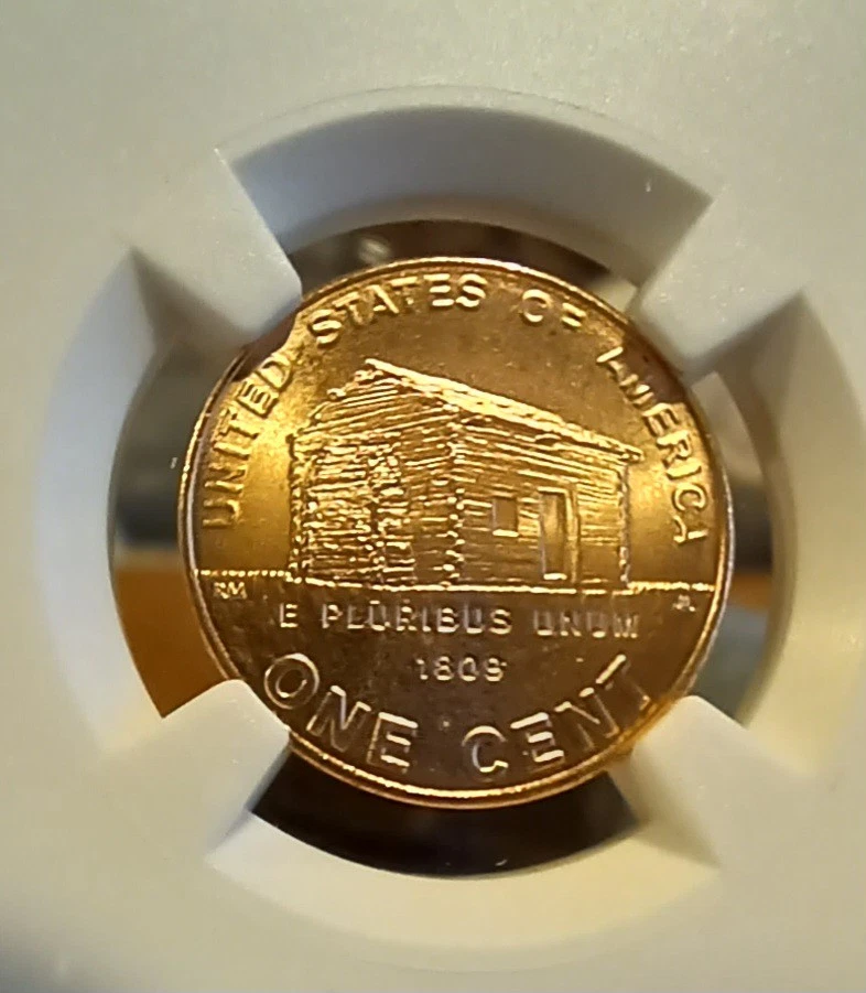 2009 D NGC MS69 SMS LINCOLN COPPER BRONZE CENT Presidency #012 - Image 3 of 4