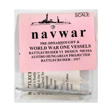 NavWar WWI Naval Mini 1/3000 Austro-Hungarian Battlecruiser VI Design Pack New