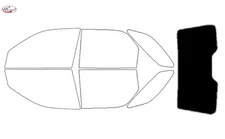 Computerized Custom PreCut 2Ply Window Tint Film Kit For 02-07 Buick Rendezvous