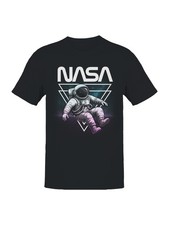 Officially Licensed NASA Retro Astronaut Design Men's T-shirt
