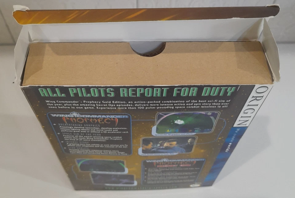 Wing Commander Prophecy Gold Edition Big Box PC Game 1998 Origin Windows 95/98 - Image 3 of 4