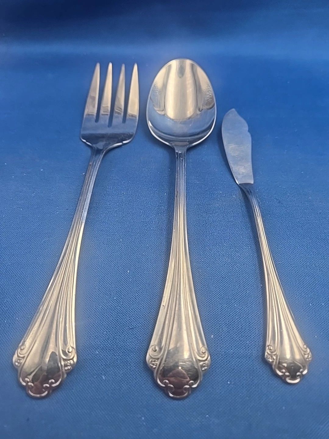 Lot of 3 Oneida FALKIRK Stainless Serving Pieces