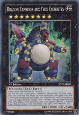 Yu-Gi-Oh: Drum Dragon with Exorbid Eyes | JOTL-FR051 | Common | NM | FR