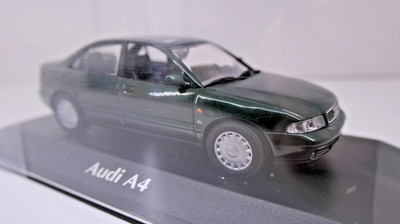 Maxichamps 1:43 - Audi A4 (B5) Limousine - dunkelgrün-metallic - 940015001 -(99)