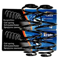 2X Kraft Automotive Fahrwerksfeder Hinten FüR Cinquecento Seicento 600 0.7 0.9