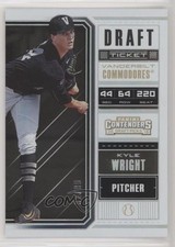2018 Contenders Draft Picks Ticket 32/99 Kyle Wright (Right Foot Hidden) 0eq6