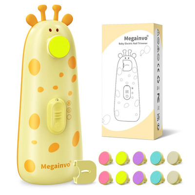 Elektrische Nagelfeile Baby, Nagelpflege, Nail Trimmer, Maniküre Pediküre Licht.