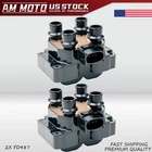 Pack of 2 Ignition Spark Coil Coils For FORD MAZDA MERCURY 1988-2003 FD487 DG530