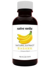 - Pure Banana Flavor - 4 Fl Oz - Pure Flavors and Extracts - Perfect for Cooking