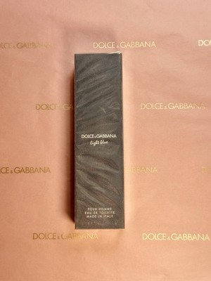 Dolce & Gabbana Light Blue Travel Size Eau De Toilette For Men 0.33 FL OZ