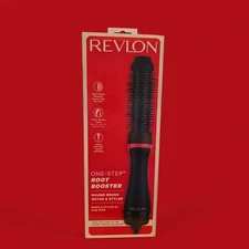 REVLON One-Step Hair Dryer and Styler, Root Booster Round Brush, 1.5 Inch