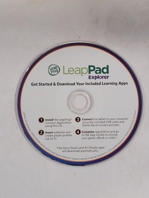 Leap Frog LeapPad Explorer Starter Download Disc - DISC ONLY