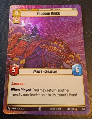 Star Wars Unlimited TCG - | A Lawless Time | Hyperspace Foil Karten