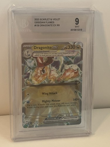 Dragonite ex graded BGS 9 for sale on eBay