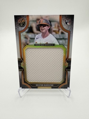 2024 Topps Triple Threads Heston Kjerstad Rookie Jumbo Relic /48 #RJR-HK