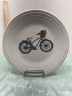 Fiesta FIESTAWARE BELK EXCLUSIVE Vintage Bicycle 9" Luncheon Plate White NWT