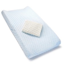Munchkin  Diaper Changing Pad Covers, 2 Pack, Blue/White   Fits
