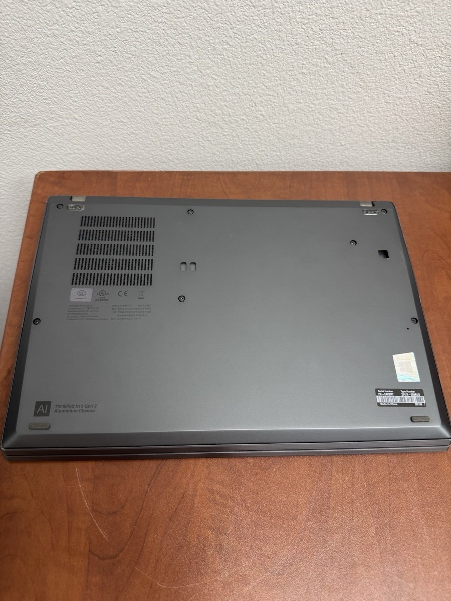 Lenovo ThinkPad X13 Gen 2 i7-1165G7 16GB RAM Silver Touchscreen NO
