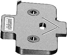 Blum 171A5010 Nickel 5-Degree Angled Space Wedge Clip Top Positive