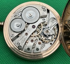 Rare Howard Waltham Model 1899 Bridge Model 23J Hunter Case Pocket Watch (J11)