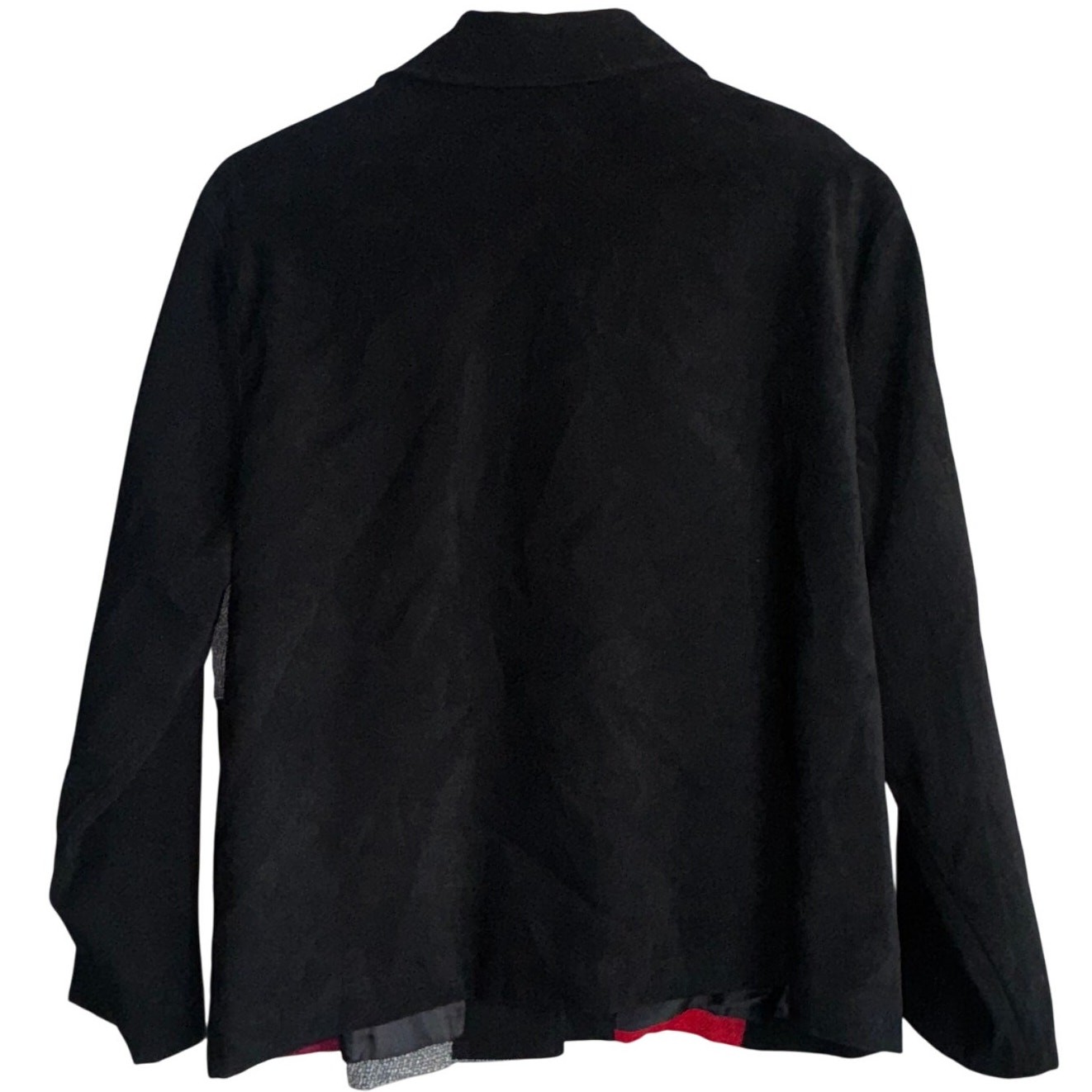 Koret XL Petite Patchwork Jacket Embroidered Butt… - image 4