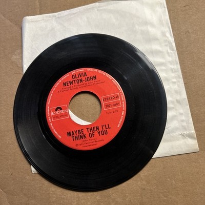 Olivia Newton-John let me be there/maybe then I'll think of you red label 45