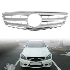 KÜHLERGRILL METALLIC GRILL AVANTGARDE Für MERCEDES C-KLASSE W204 S204 SILBER KÜHLERGRILL METALLIC GRILL AVANTGARDE Für MERCEDES C-KLASSE W204 S204 SILBER