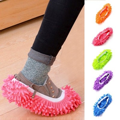 Mikrofaser Staubtuch Schuh Socke Hausschuhe Mopp Staubentferner Reinigung Boden