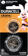 2/4/6/10/20 x DURACELL CR2016 3V LITHIUM COIN BATTERY BATTERIES - NEW 2 pack 